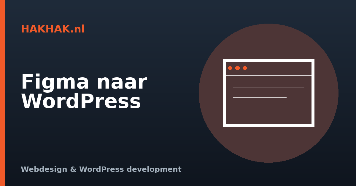Figma naar WordPress: zo zet je jouw ontwerp om naar een werkende website