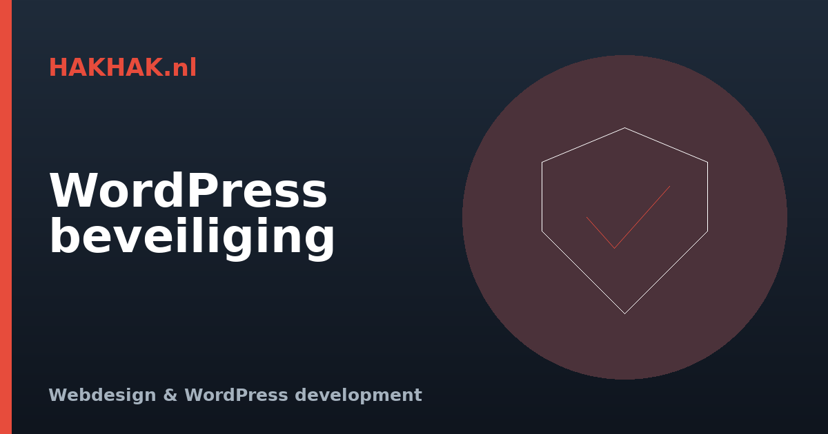 WordPress beveiliging: zo voorkom je dat je website gehackt wordt