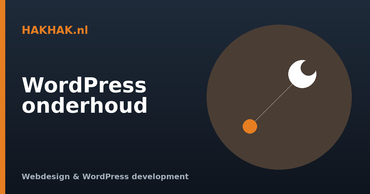 WordPress onderhoud: waarom updates en back-ups onmisbaar zijn