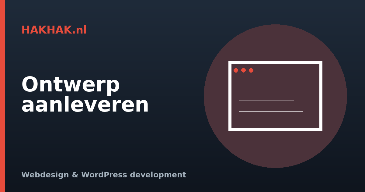 Hoe lever je een ontwerp aan voor een perfecte omzetting?