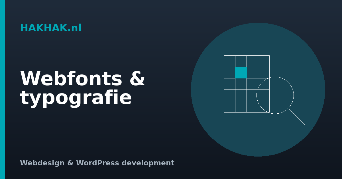 Webfonts en typografie: tips voor een professionele uitstraling