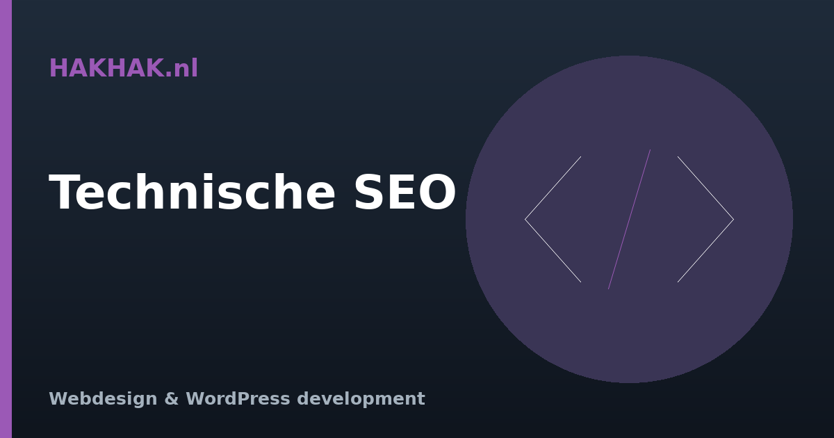 Wat is technische SEO en waarom is het belangrijk?