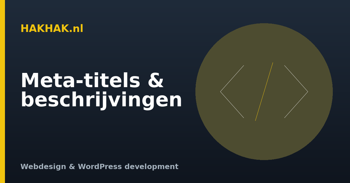 Hoe schrijf je goede meta-titels en -beschrijvingen?