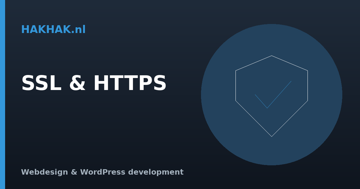 SSL en HTTPS: waarom een beveiligde website een must is