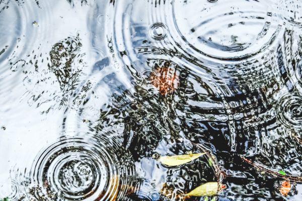 Kringen in het water als metafoor voor subtiele beweging